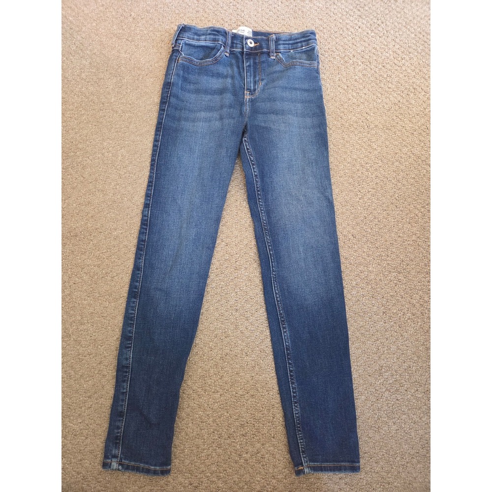 Abercrombie kids girls Blue Skinny Jeans size 11/12